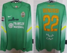 MAGLIA CALCIO HELLAS VERONA VS JUVENTUS MATCH WORN N°22 BENUSSI 2014/2015 