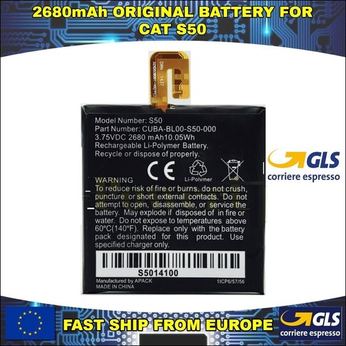 Batteria battery cat s50 - batteria,
