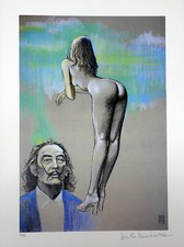 MANARA STAMPA FIRMATA PITTORE