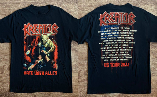 Shirt lati kreator hate - t-shirt,