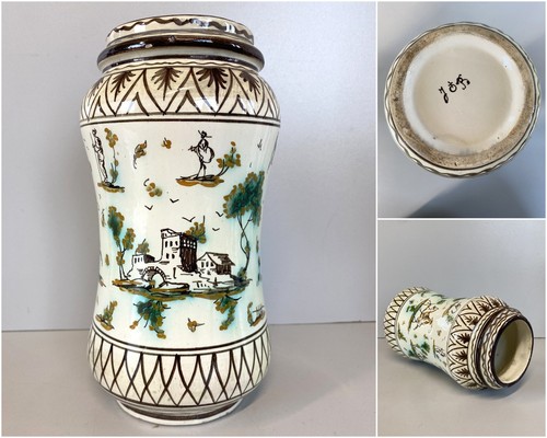 Antico vaso albarello maiolica - vaso,