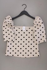 Second Life Fashion camicia per le signore taglia 36, S punteggiato color crema