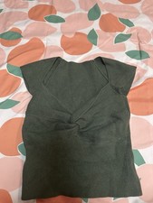 Green Zara Top