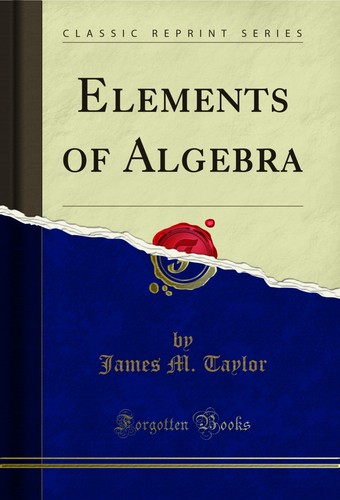 Elements algebra classic - of,