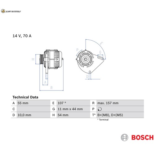 Generatore 986 080 - 0, per