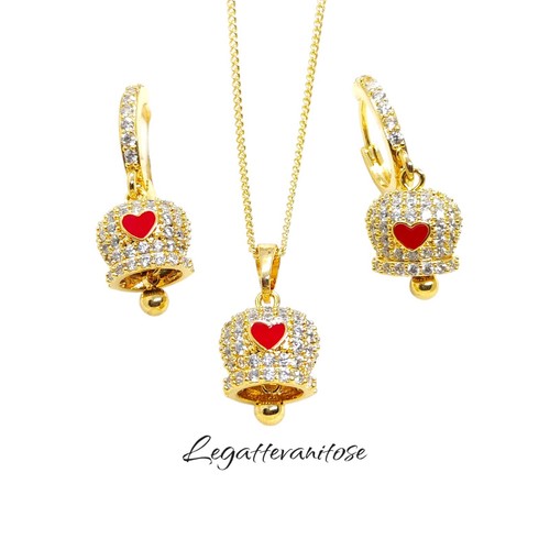 Collana campanella capri - , +
