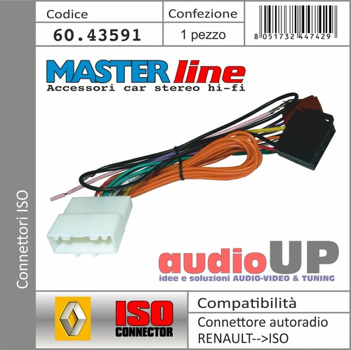 Connettore iso radio - radio, originale