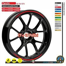 Adesivi cerchi compatibili Ducati Multistrada 950 Enduro V4 V4s Rally 17 e 19