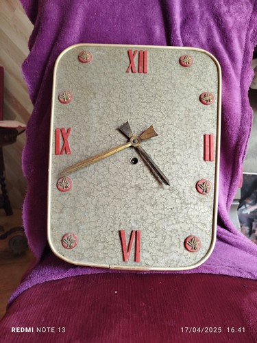 Orologio muro carica manuale - orologio, a