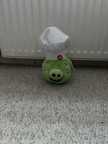 Peluche angry birds chef - birds,