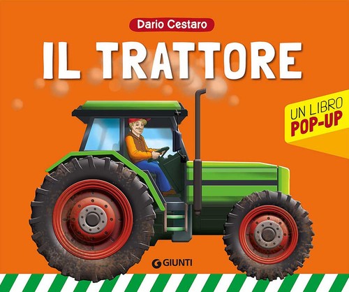 Trattore libro pop up - un,