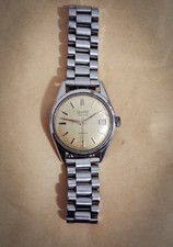 Eberhard Scafodat 1960s automatic 35.5mm steel – champagne dial, vintage 