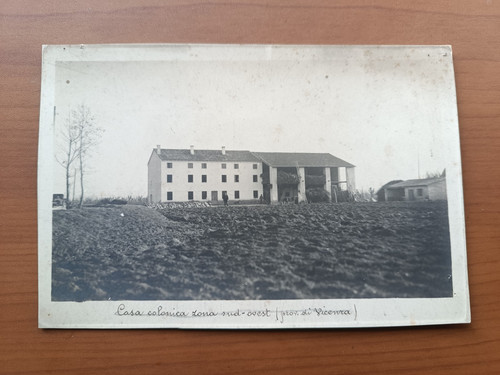 Foto cartolina casa colonica - casa,