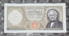 100000 lire manzoni decreto - lire,