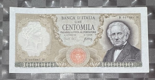 100000 lire manzoni - lire, 3