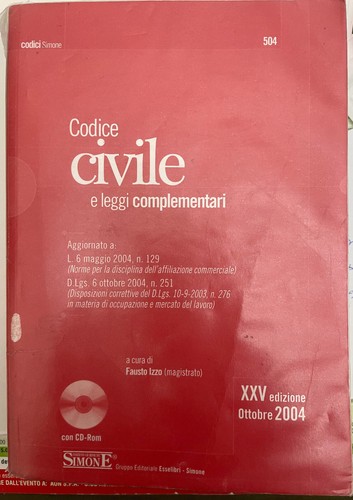 Codice civile leggi - civile, e