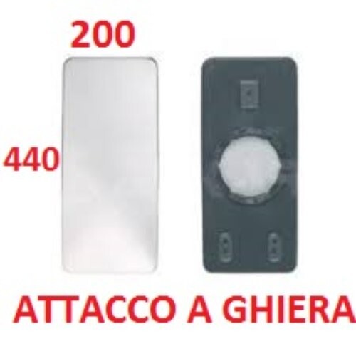 Piastra vetro specchio - piastra,