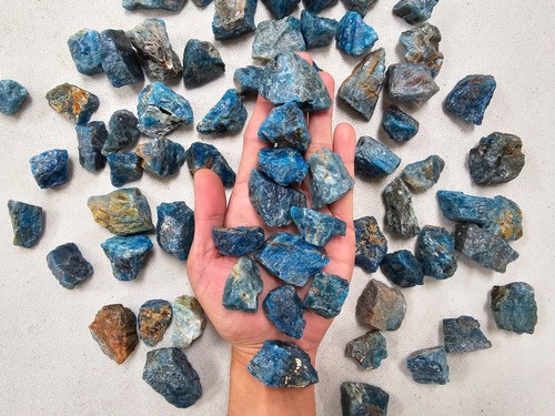 Pietre apatite blu - pietre,