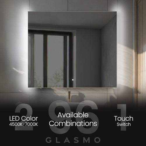 Specchio bagno led - , illuminato