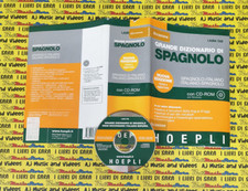Book libro GRANDE DIZIONARIO DI SPAGNOLO con CD-ROM HOEPLI 2003 edizione 2 (L8)