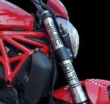 COPPIA  ADESIVI DUCATI OLD