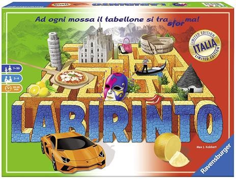 Ravensburger labirinto italia - ravensburger,