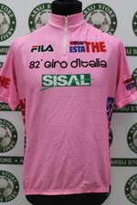 maglia ciclismo FILA ROSA TG 4 G358 bike shirt maillot trikot jersey