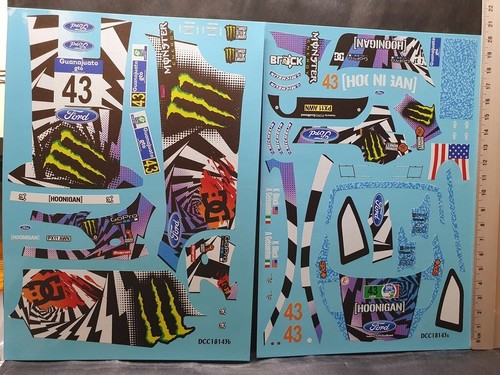 Decals ford fiesta rs wrc - rs,