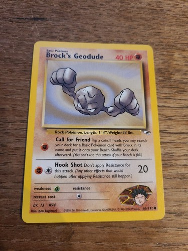 Brock geodude 132 - geodude, gym