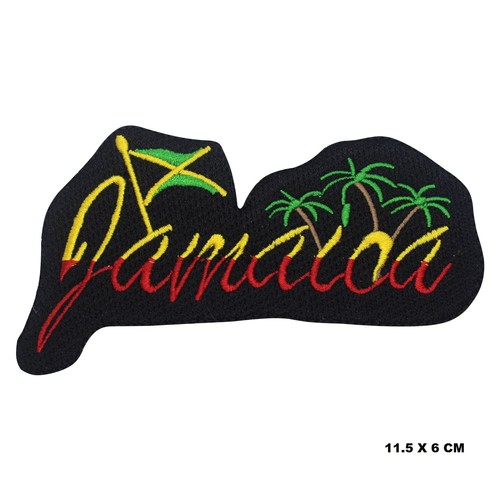 Jamaica rasta patch iron - rasta,