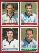 LOTTO DI 4 FIGURINE CALCIATORI