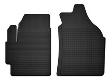 Tappetini in gomma Neri per Opel Karl 2015- Set da 2 pezzi