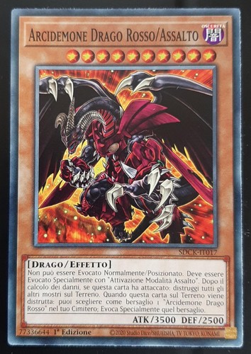 Arcidemone drago rosso assalto - arcidemone,