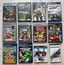 Lotto PlayStation 2 Giochi Tomb raider under world+ altri 12 pezzi