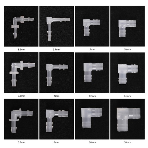 Raccordo plastica gomito - plastica,