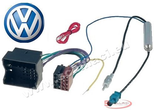 Adattatore iso volkswagen - adattatore,