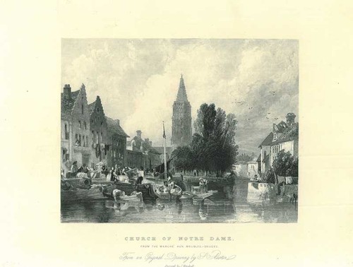 Veduta bruges - veduta, di