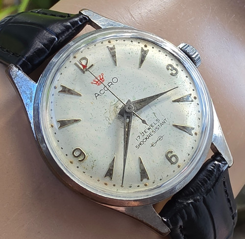 Orologio vintage accro - accro, uomo