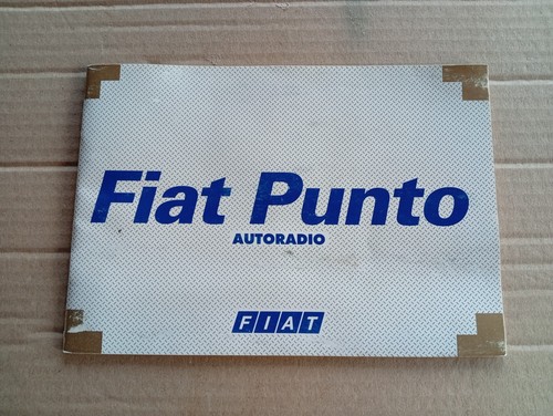Fiat punto manuale libretto - punto,