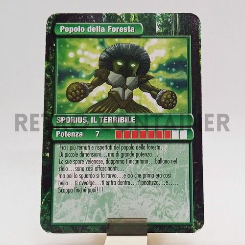 Gormiti vintage card - gormiti, prima