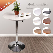 24" Wood Round Pub Bar Table