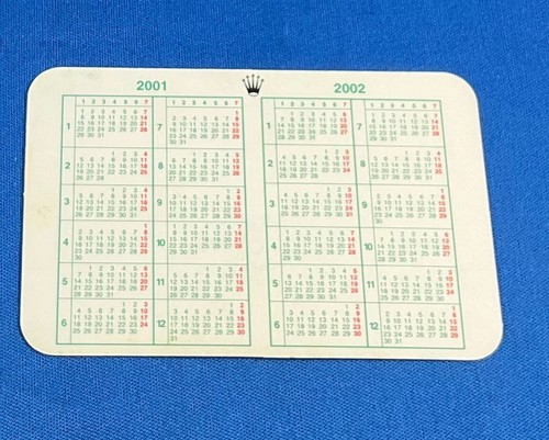 Rolex calendario vintage - rolex, 2001
