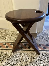 Sgabello  legno vintage T/