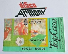 ATALANTA  -   MILAN    LEGA  NAZIONALE 1995 -96   (biglietto partita)