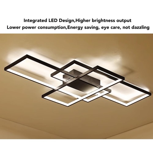 Plafoniera led moderna con - plafoniera,