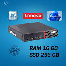 PC DESKTOP LENOVO M900 MINI INTEL I5 RAM 16GB SSD 256GB WIN 11 PRO RICONDIZIONAT