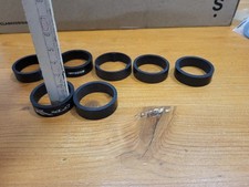 nr 1 SpessorE Serie Sterzo in Carbonio diam 1-1/8 altezza 10 mm Carbon BICI 