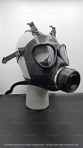 Maschera antigas gomma con - in,
