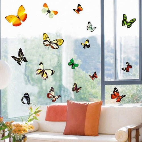 Grandi farfalle parete - grandi,