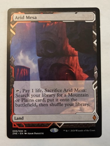 Arid mesa zendikar - -,